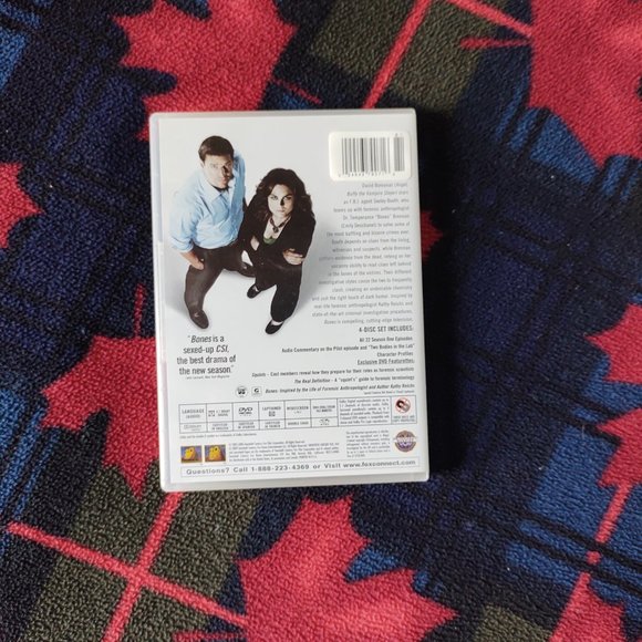 🌸 3 for $20 🌸 Bones: The Complete First Season DVD set - Picture 2 of 5